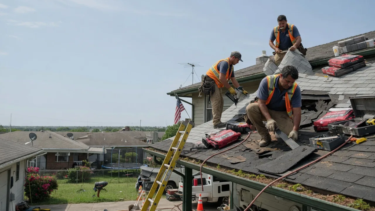 Roof Repair in Kingsbury, TX near me